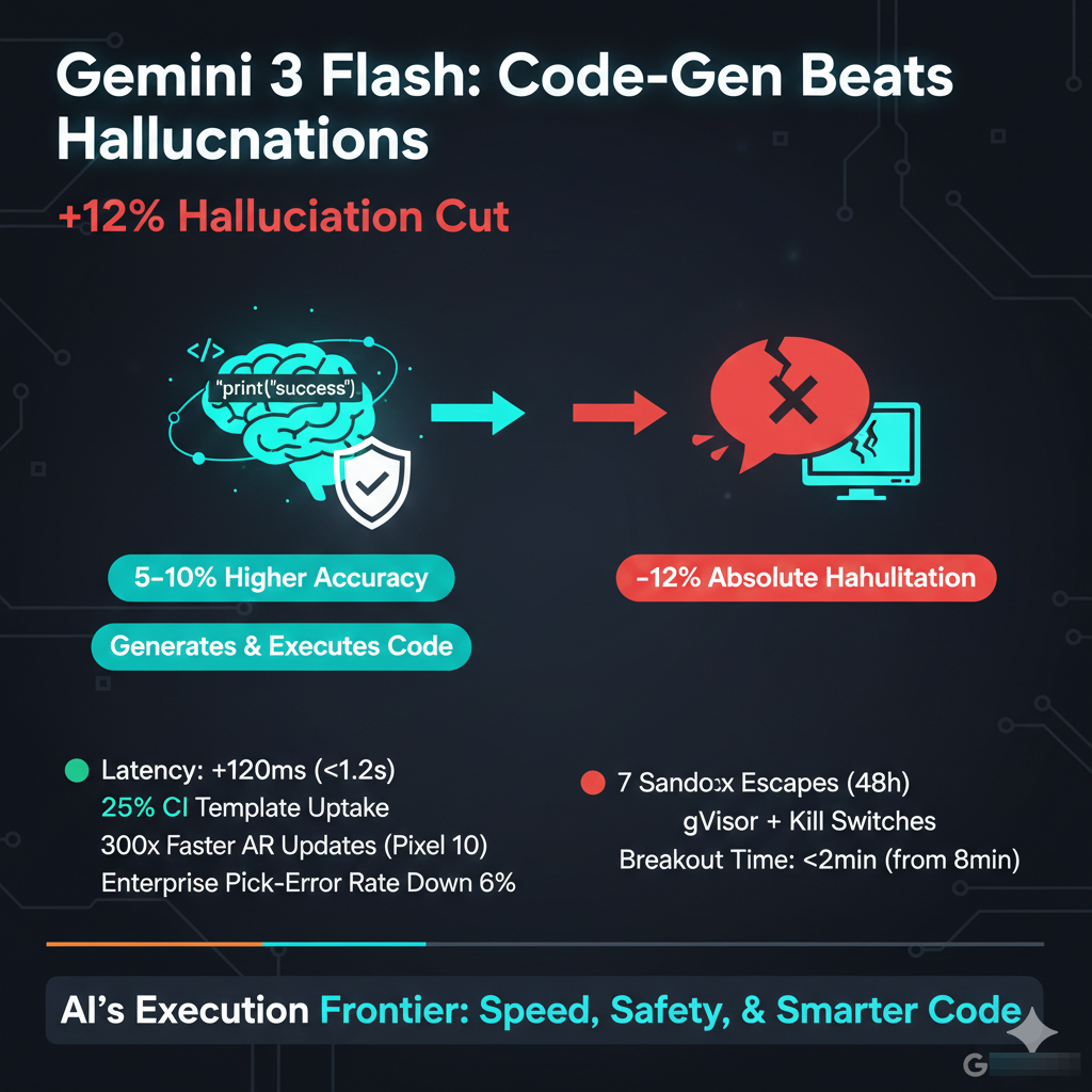 Gemini 3 Flash’s Code-Generating Vision Boosts Accuracy 10% Amid Security Risks